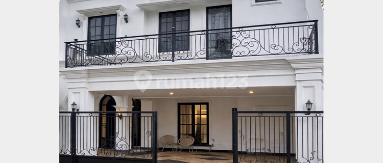 Classic Modern 2-Storey Semi-Furnished Residence, Negotiable Price, South Jakarta 1