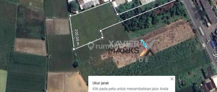 Dijual Tanah Lokasi Poros Jalan Provinsi Kediri nganjuk, Grogol, Kediri  1