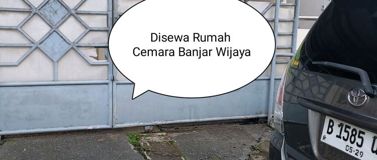 For Rent Ready-to-Occupy House Flood-Free Cemara Banjar Wijaya 1