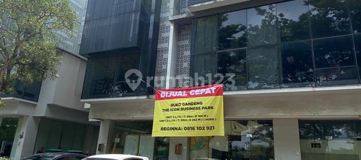 Twin Ruko Icon Business Park BSD-2 units 1