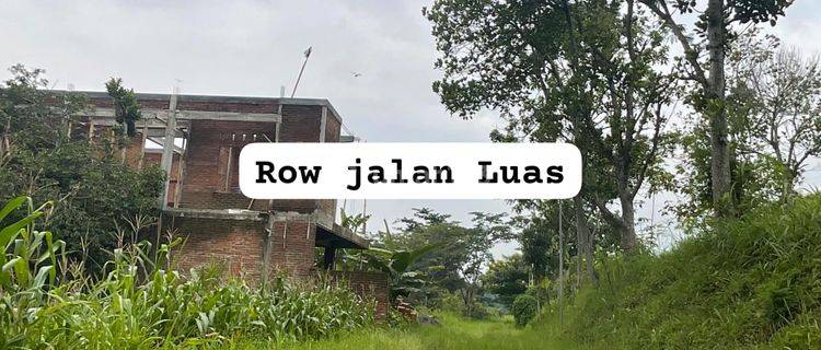 Tanah MAlang Siap Bangun Cocok Hunian Akses Jalan Mudah 1