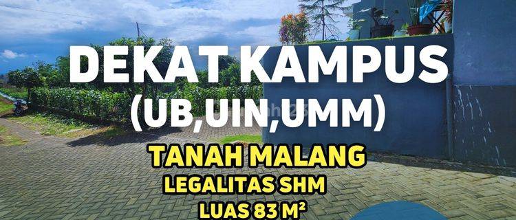  Tanah Strategis Dekat Kampus Ternama Malang Cocok Bangun Hunian 1