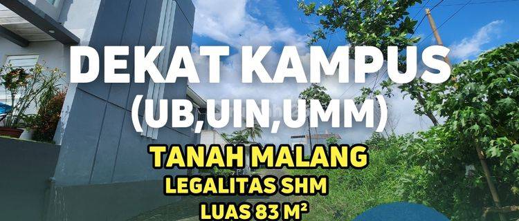  Tanah Bebas Banjir Dekat Kampus Ternama Malang View Gunung  1