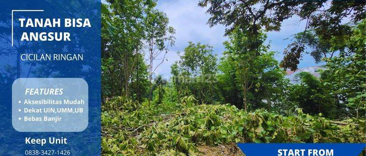 Tanah Bisa Angsur Dekat Kampus Ub Malang Inhouse 12 Bulan 1