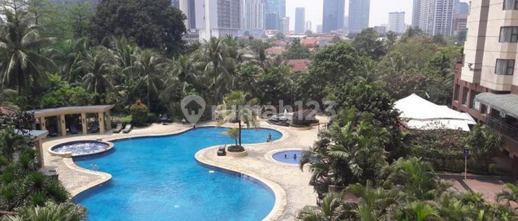 For Sale Sudirman Apartment Tower Condominium 3 Bedroom Size 100m2 Unfurnished View Pool, Strategic Location in South Jakarta 1
