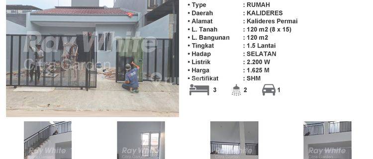 Dijual Rumah Terenovasi SHM Kalideres Permai , Jakarta Barat 0051-HOS 1