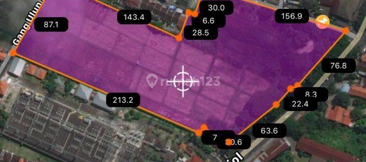 Dijual disewkan Tanah Kosong Premium Di Jalan Utama Imam Bonjol Pemecutan Denpasar Barat 1