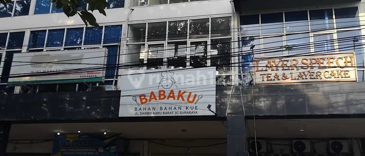 For Sale Cheap 3-Story Shop House Darmo Baru Barat One Step From Hr Muhammad 1