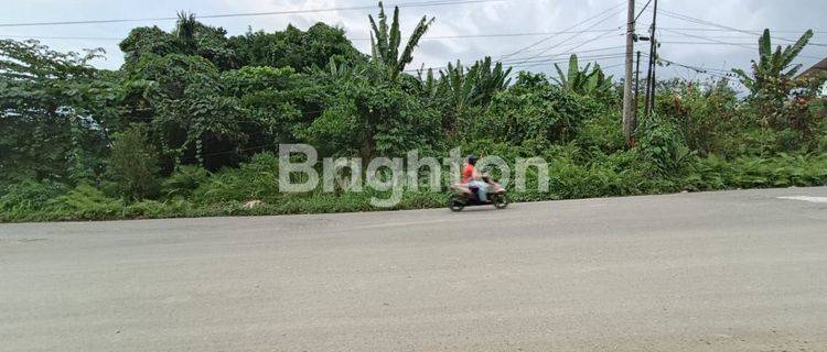 Lahan siap bangun dipinggir jalan besar 1