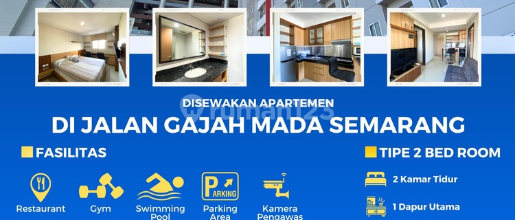 Apartment 2 Br Full Furnished, Tengah Kota 1