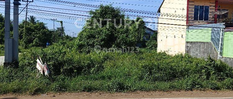Tanah Strategis Di Tepi Jalan Raya Cocok Bgn Rumah,Ruko, Gudang 1