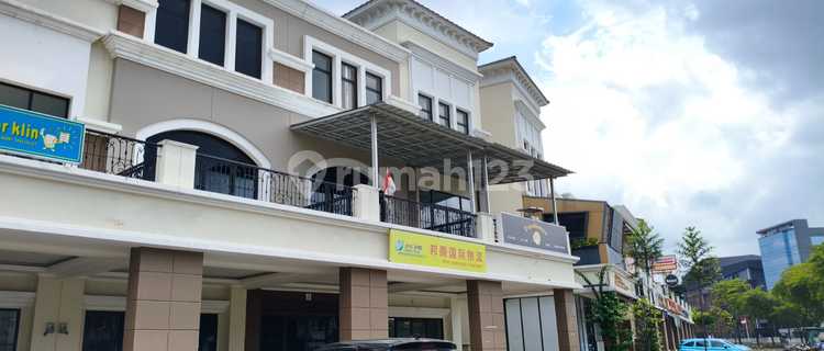 For Rent: Aristotle Shop House Facing Sumarecon Serpong Boulevard Road 1