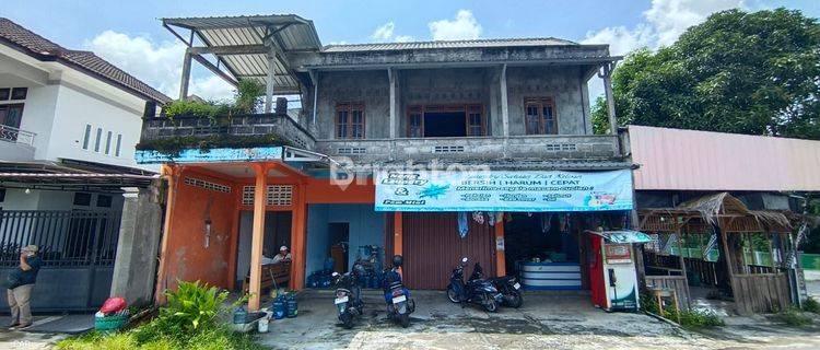 KIOS 3 PLONG + RUMAH TINGGAL DEKAT SD MODEL MAGUWO 1