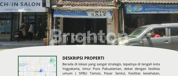 Disewakan Ruko  1 Lantai di Area Strategis, di Tengah Kota Yogyakarta  1
