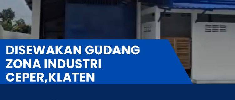 DiSewa gudang lokasi Penggung Klaten luas 2400m BU! 1