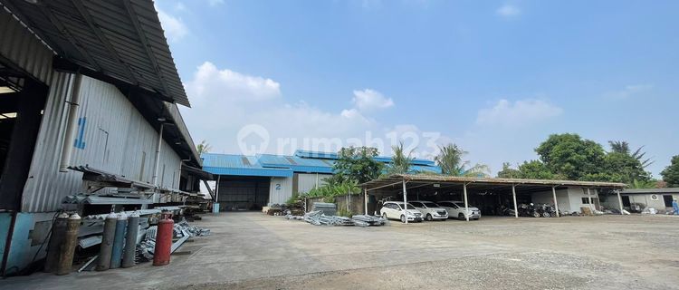 Gudang/pabrik Diklat Pemda Tangerang 5200m² 1