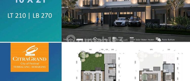 Rumah Cluster Hunian Exsclusive di Citra Grand Tembalang Rumah 1