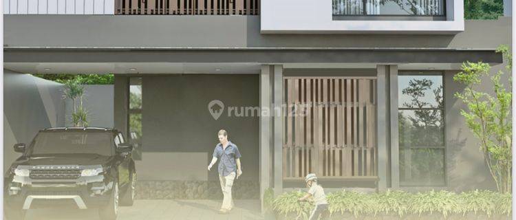 Rumah modern shm di Yogyakarta, area Dekat kota. 1