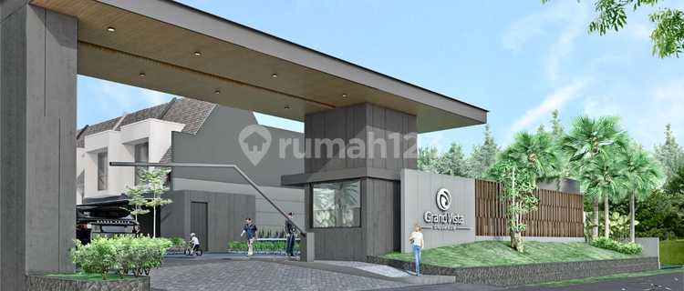 Rumah modern tropis Cicilan murah di Yogyakarta, area Bebas macet 1