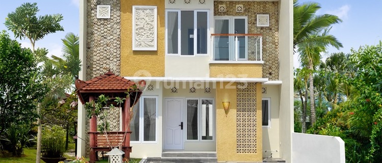 2-Story Balinese-Themed House in Semarang City, KPR with 10 Million Down Payment All-Inclusive. 1