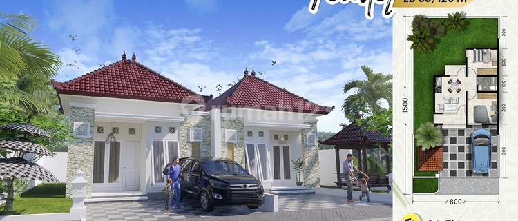 Rumah Tipe 33/120m2 | Beranda Bali Payon Amartha Kota Semarang | Dapatkan Potongan Harga Khusus 1