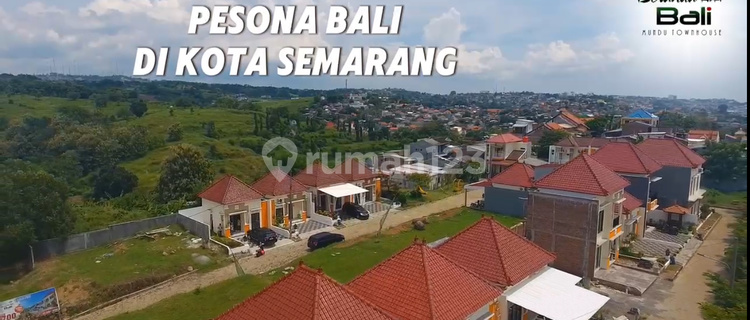 Dijual Rumah Tipe Paling Besar Di Beranda Bali Mundu Townhouse Kedungmundu - Free Ac Tv & Biaya Biaya 1