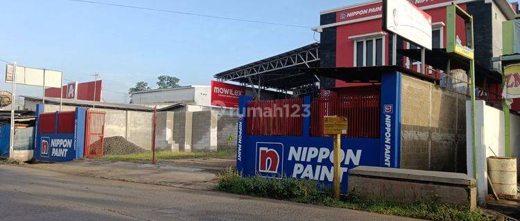 Disewakan Rumah Toko Bangunan Tanah Di Pinggir Jalan Raya 1
