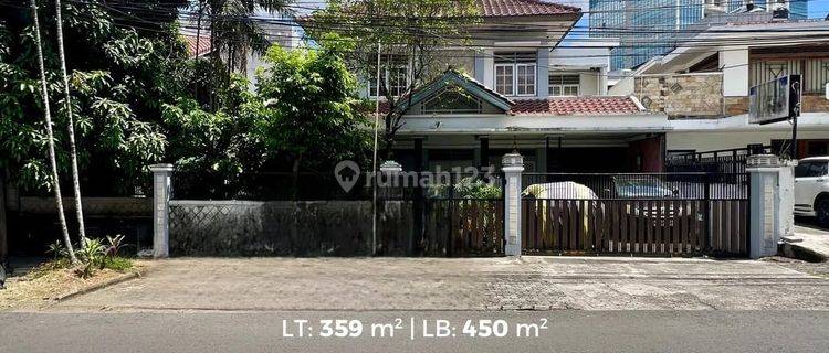 RUMAH KEBAYORAN BARU,JAKARTA SELATAN. RUMAH TINGGAL BISA KOMERSIL 1