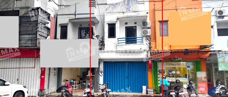 Good Two-Story Shop House, Area 140m2 Highly Strategic Location Heavy Traffic Near UB and Polinema Campuses on Jl. Soekarno Hatta, Lowokwaru District, Malang 1