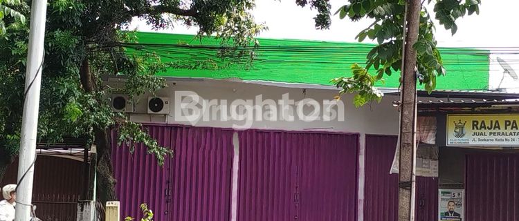 FOR RENT: 1-STORY SHOPHOUSE IN SOEKARNO HATTA, SUITABLE FOR ALL BUSINESSES, LOCATED ON SEMARANG MAIN ROAD. 1