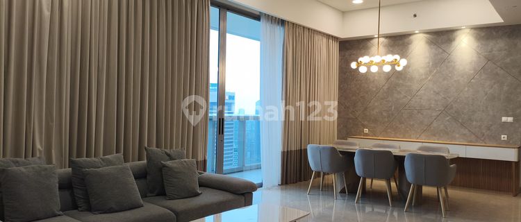Furnished 3+1BR Anandamaya 268M² At Sudirman Central Jakarta For Sale 1