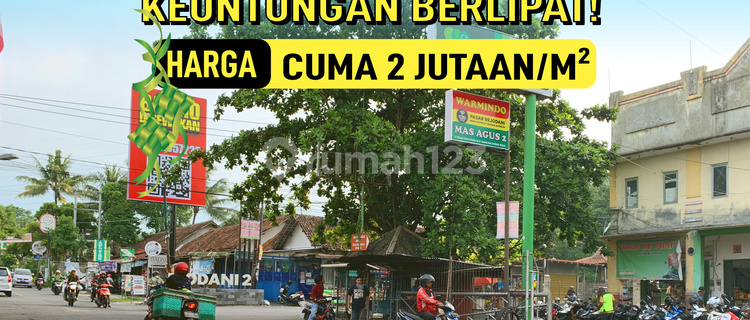 Tanah 5 Menit Pasar Rejodani 200Jutaan Bisa Dicicil 1