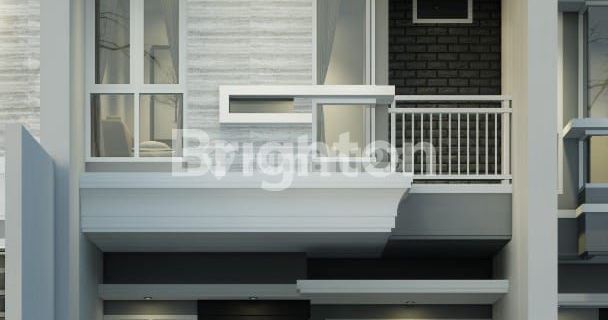 RUMAH GRESS MINIMALIS LEBAR 7.5 METER DI SUTOREJO  1