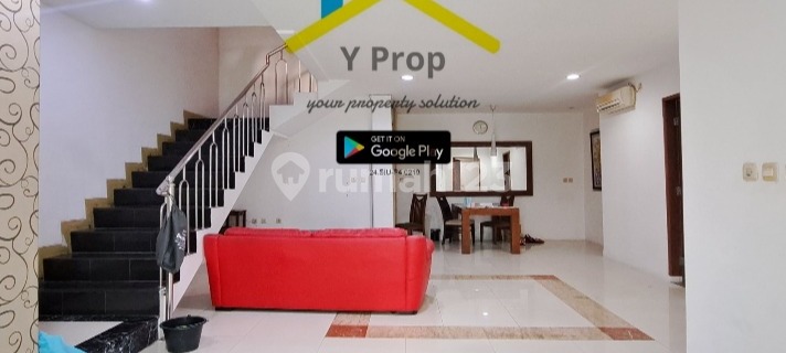 For Rent: Office House, 5BR Semi-Furnished on Rambutan Street, 2.5 floors, Tanjung Duren, West Jakarta 1