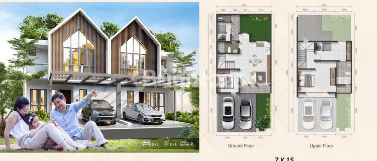 Aero Ville: Cluster Lavia Living, Luxury 3-Story House in West Jakarta 1