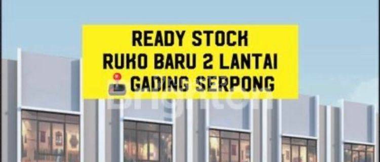 Jual. Ruko Baru Paramount Daerah Traffic Parkir Luas Akses Bebas Unit Terbatas 1