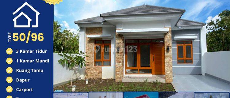 Rumah Minimalis Modern Type 50, Akses Dekat Koto Wates Kulon Progo 1