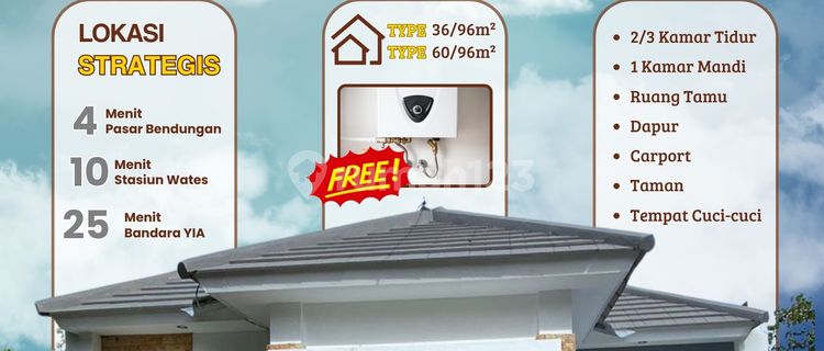 Bisa KPR, Rumah Siap Bangun Dekat Bandara Yia 1