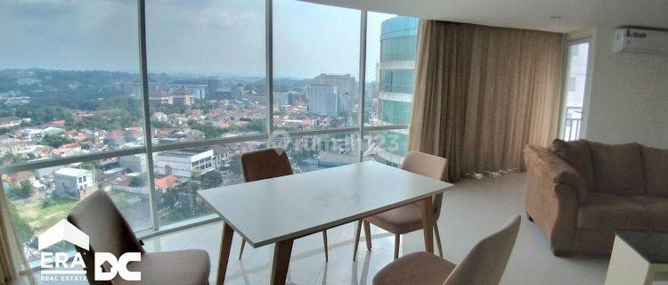 Apartemen tengah kota strategis view full kota Semarang furnish 1