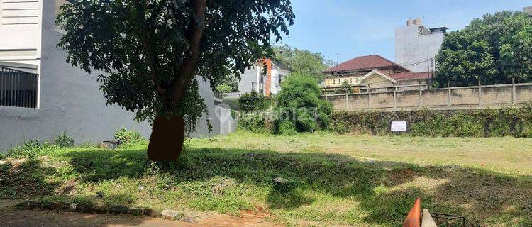 kavling tanah depan taman siap bangun rumah lingkungan tenang dan asri menteng bintaro 1