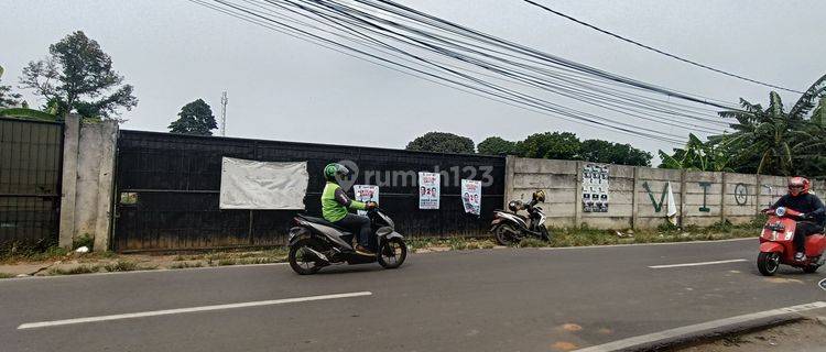 Disewakan Tanah padat datar siap pakai di Jelupang Serpong Utara 1