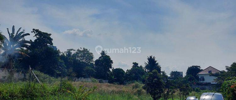 Tanah Kosong cocok untuk townhouse lokasi dengan jalan raya Depok 1