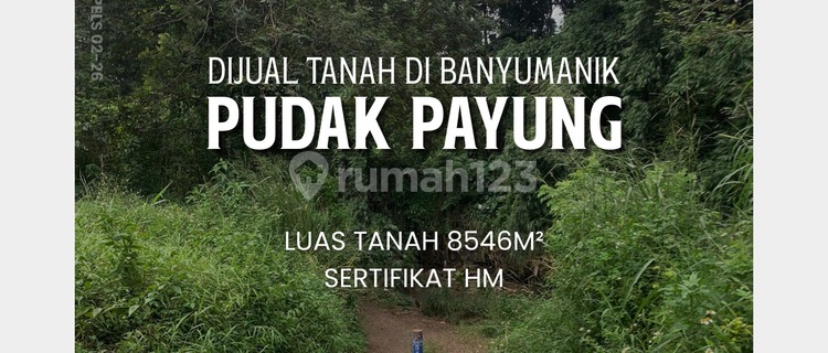 Wide Land in Pudak Payung, Upper Banyumanik, Semarang 1