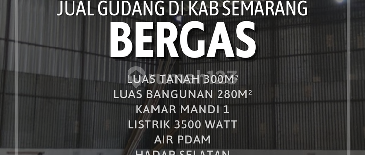 Gudang siap pakai di Bergas Karangjati Kab Semarang 1