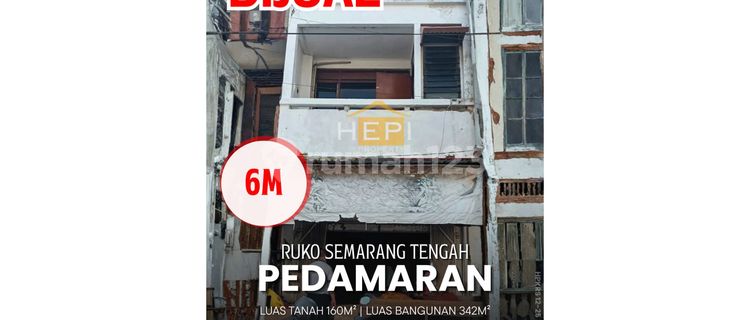 Ruko 2,5 lantai di Pedamaran Semarang Tengah 1