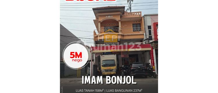 Ruko 2 Lantai Tengah Kota di Imam Bonjol Semarang 1