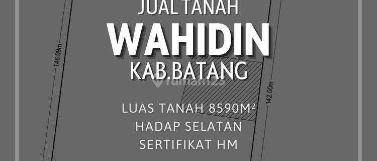 Tanah Luas dan Strategis di Wahidin Kab Batang 1