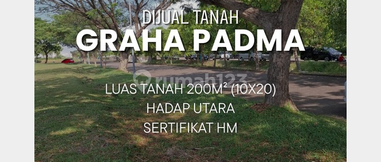Land Graha Padma Semarang located in front of KARANGTURI. 1