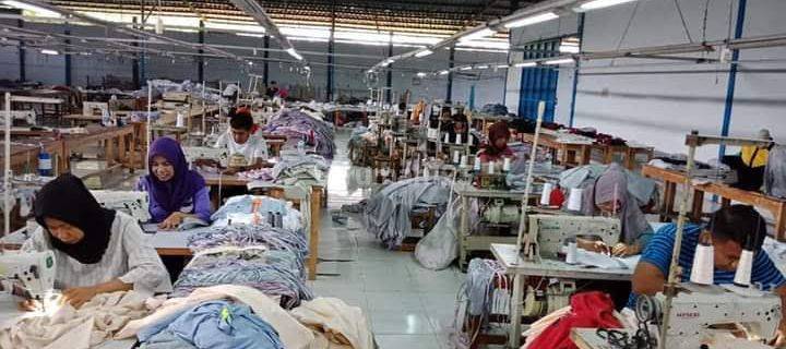 Pabrik garment Blora siap produksi  1
