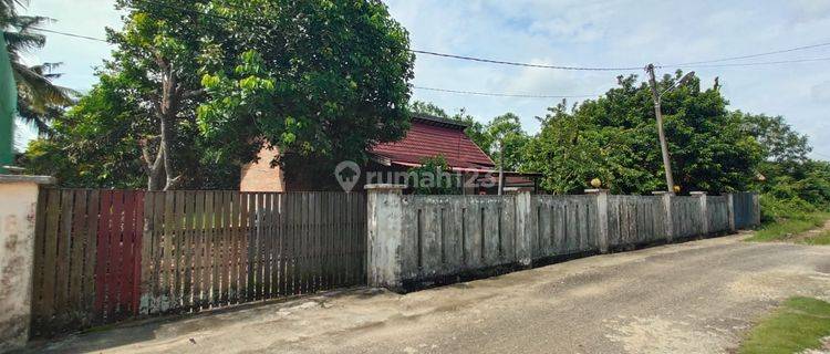 Jual Tanah Bonus Rumah Mungil di Jambi shm, Pbb Ada  1